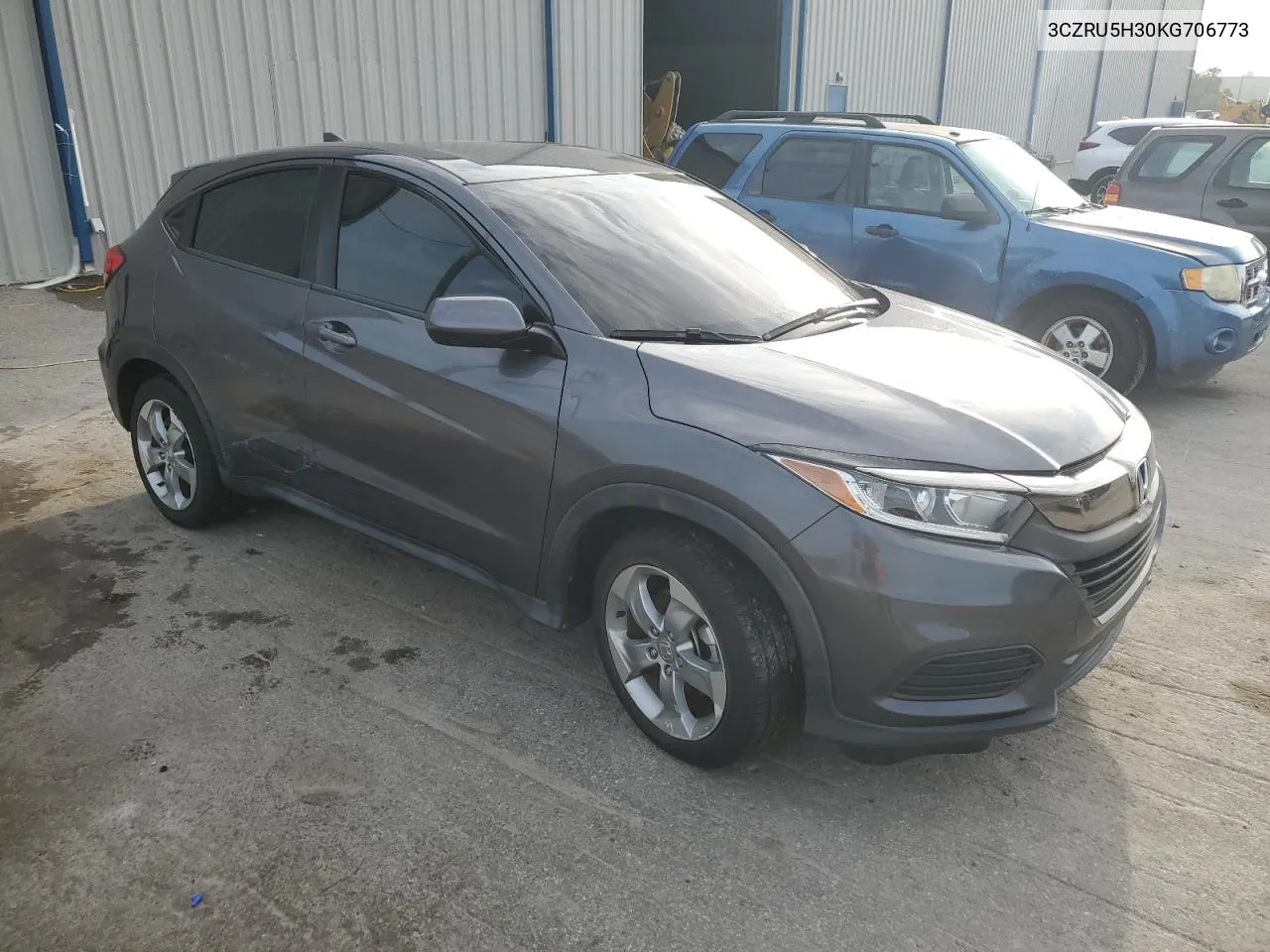 2019 Honda Hr-V Lx VIN: 3CZRU5H30KG706773 Lot: 71585584