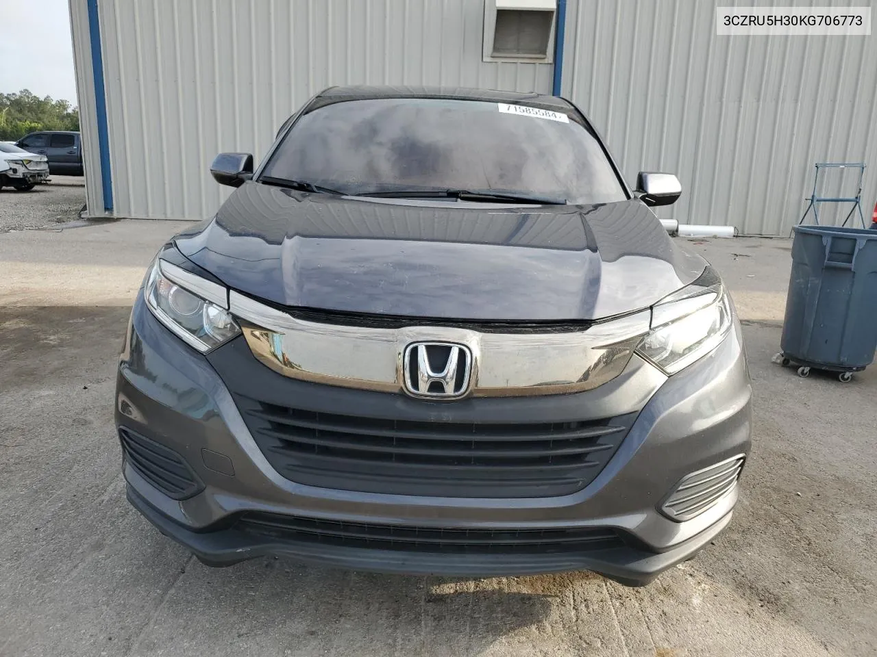 2019 Honda Hr-V Lx VIN: 3CZRU5H30KG706773 Lot: 71585584