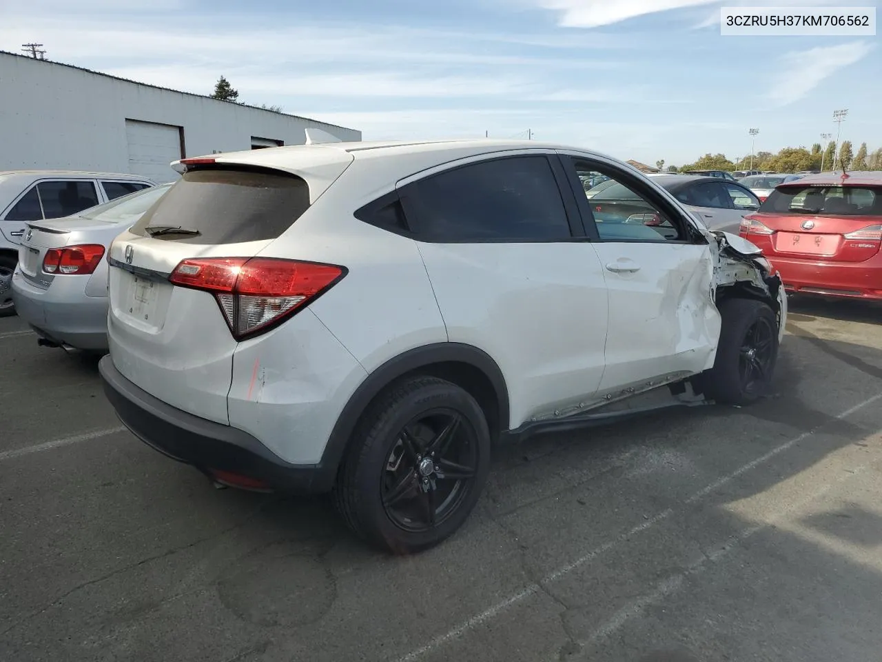 2019 Honda Hr-V Lx VIN: 3CZRU5H37KM706562 Lot: 71813354