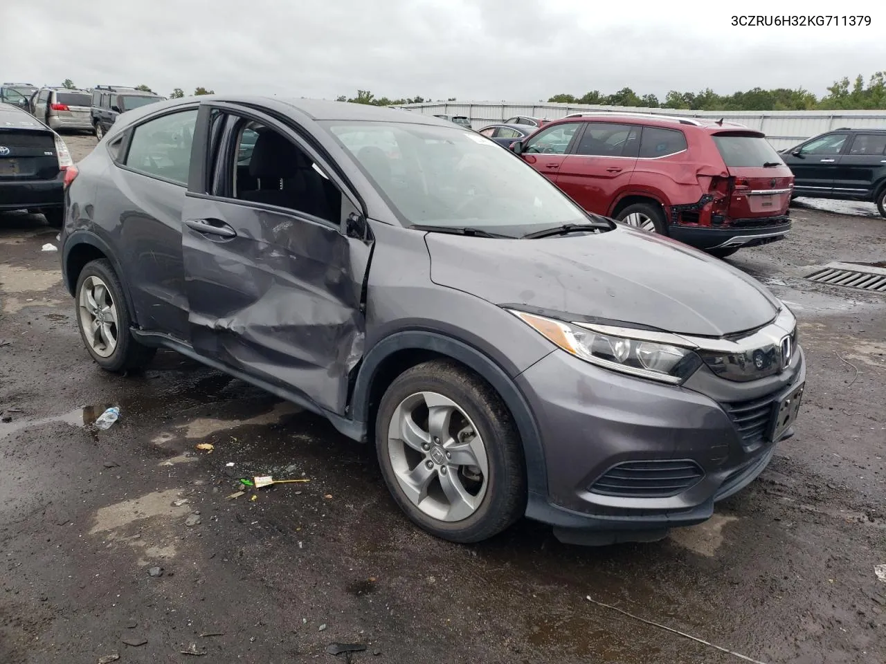 2019 Honda Hr-V Lx VIN: 3CZRU6H32KG711379 Lot: 72044694