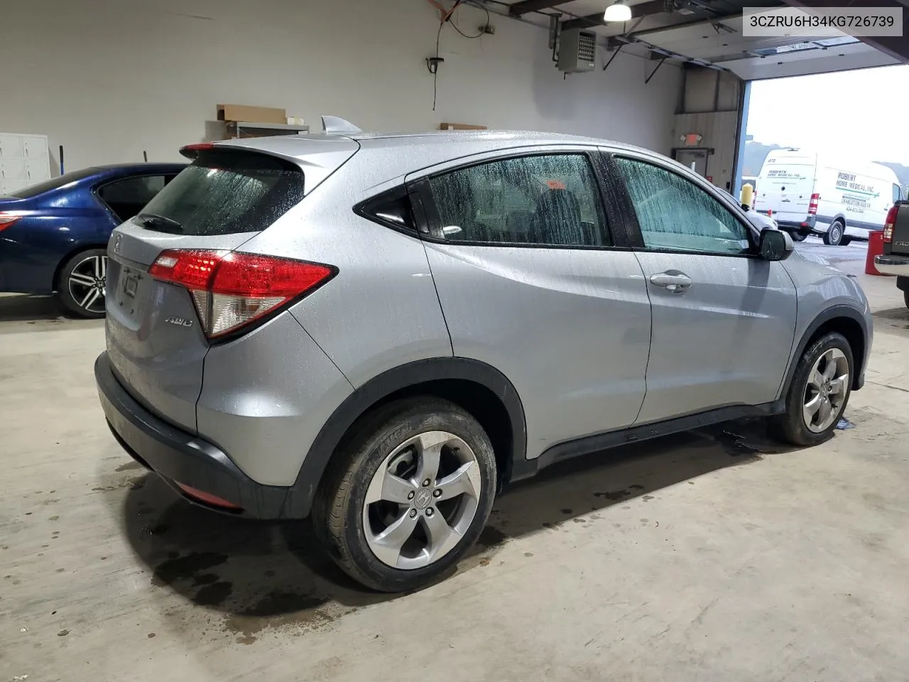 2019 Honda Hr-V Lx VIN: 3CZRU6H34KG726739 Lot: 72477664