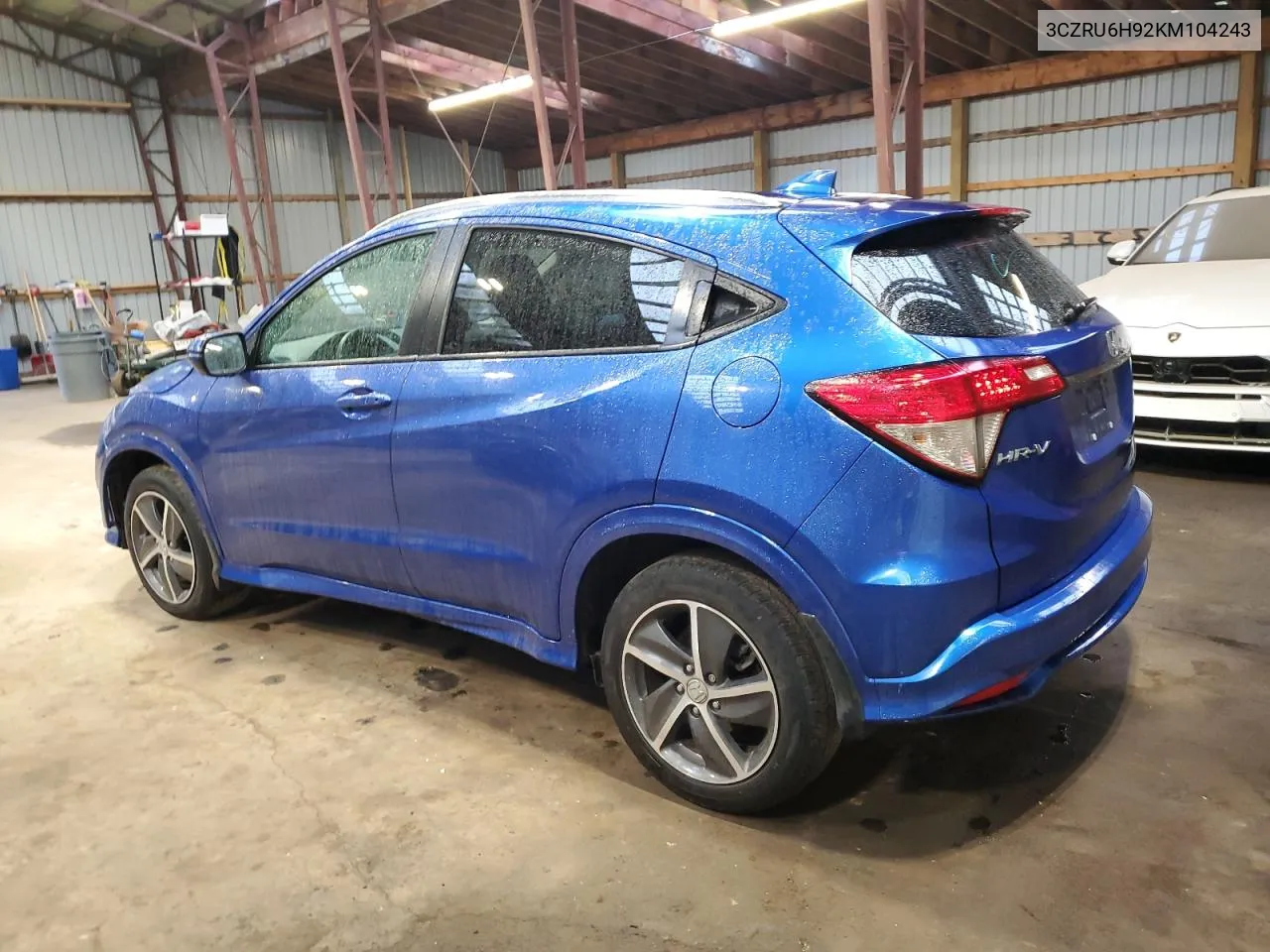 2019 Honda Hr-V Touring VIN: 3CZRU6H92KM104243 Lot: 72526424