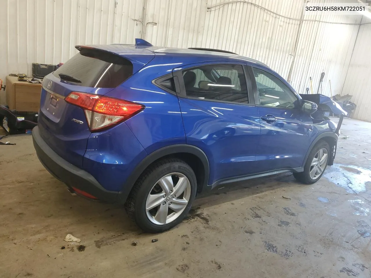 2019 Honda Hr-V Ex VIN: 3CZRU6H58KM722051 Lot: 72857014