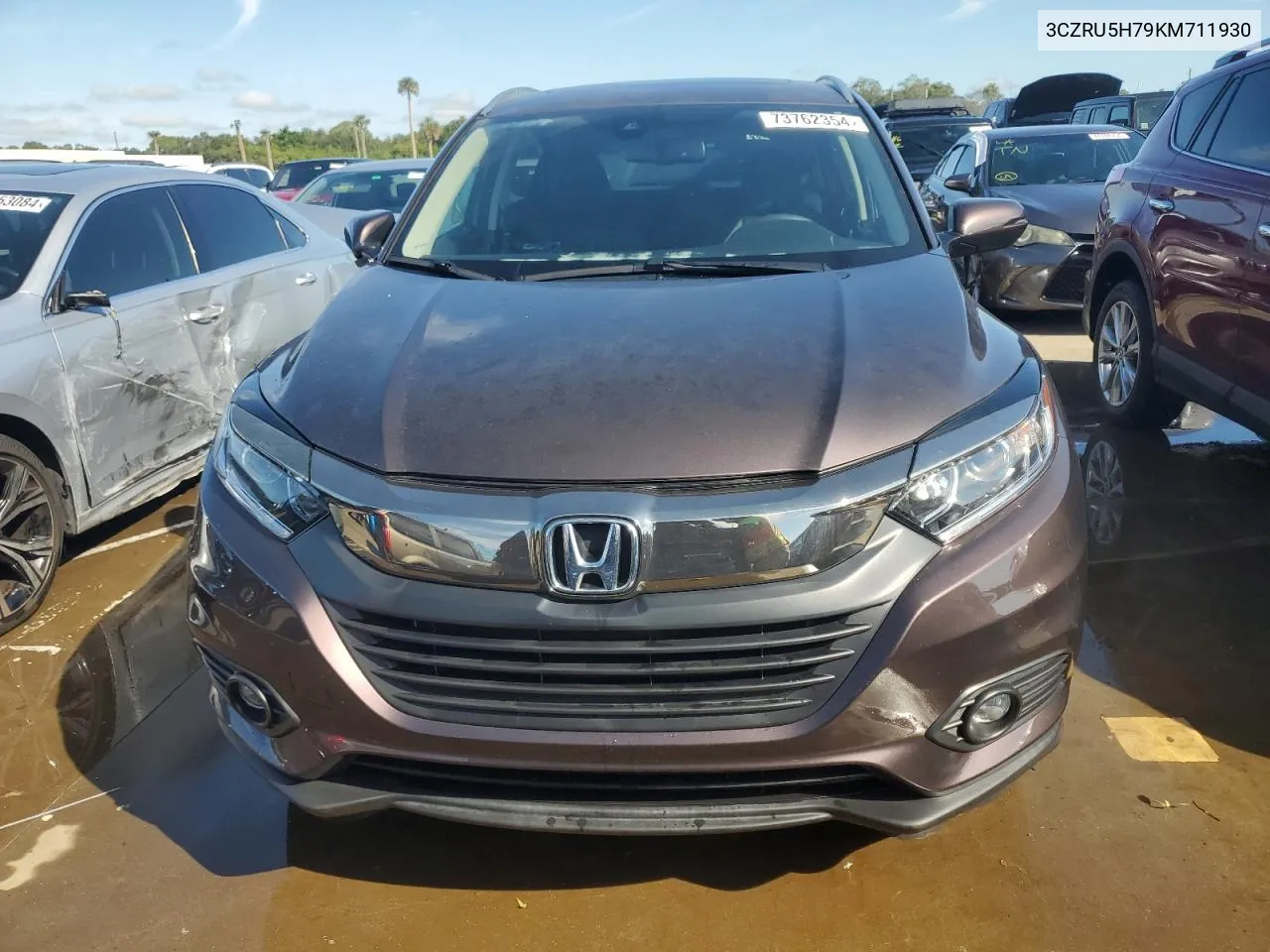 2019 Honda Hr-V Exl VIN: 3CZRU5H79KM711930 Lot: 73762354