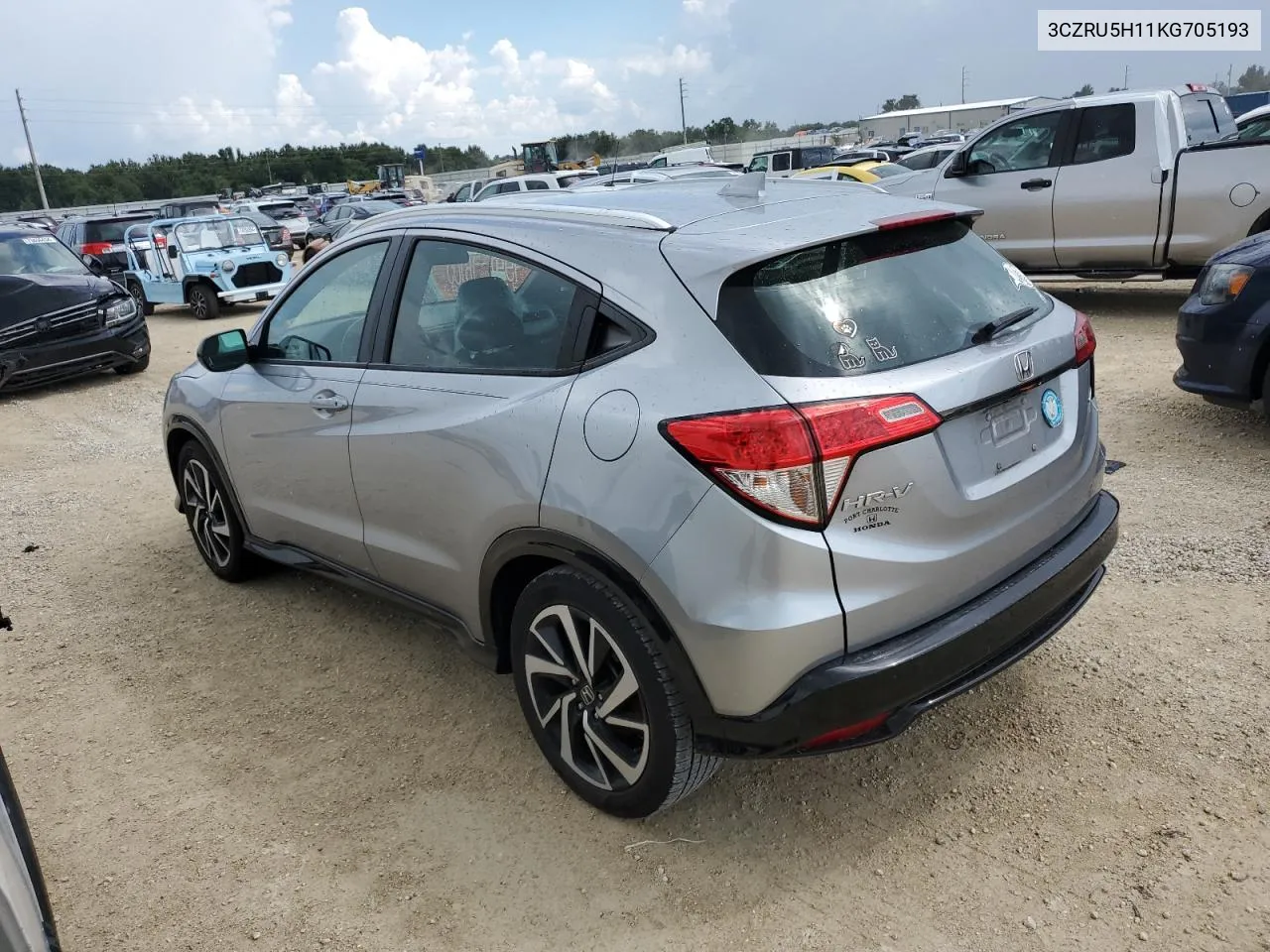 2019 Honda Hr-V Sport VIN: 3CZRU5H11KG705193 Lot: 73839154