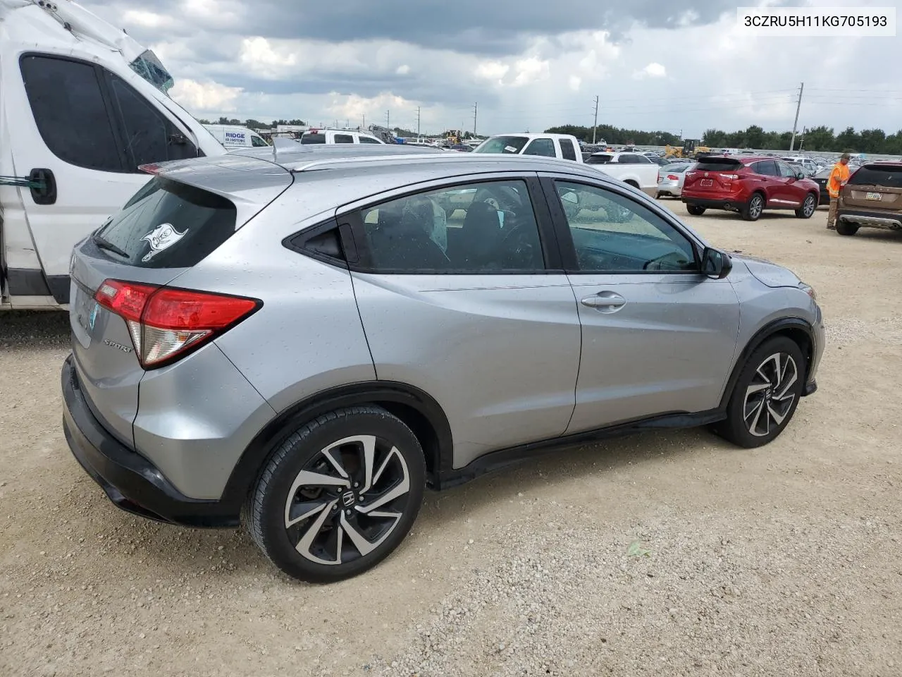 2019 Honda Hr-V Sport VIN: 3CZRU5H11KG705193 Lot: 73839154