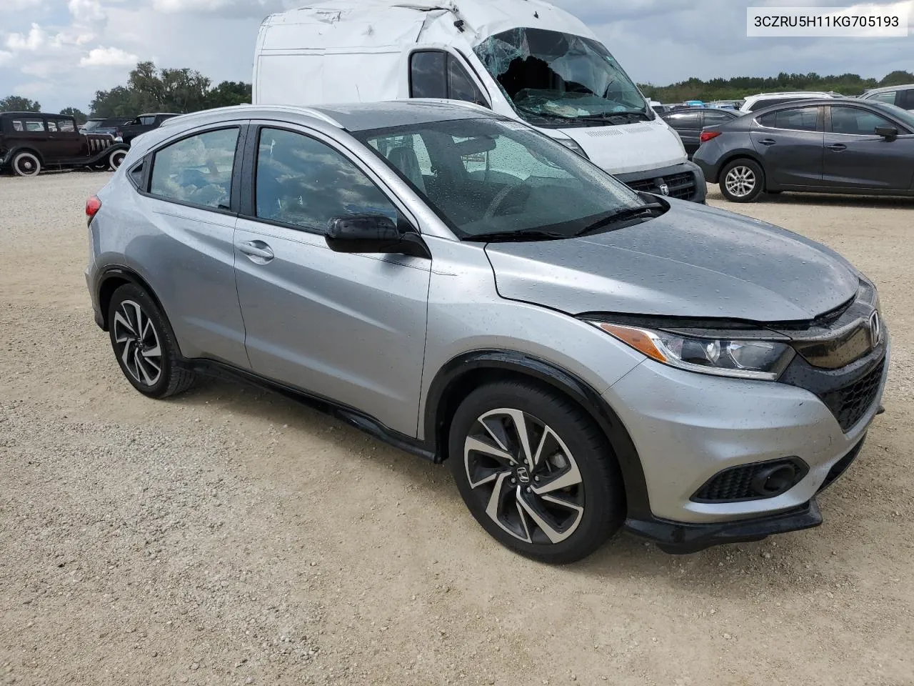 2019 Honda Hr-V Sport VIN: 3CZRU5H11KG705193 Lot: 73839154