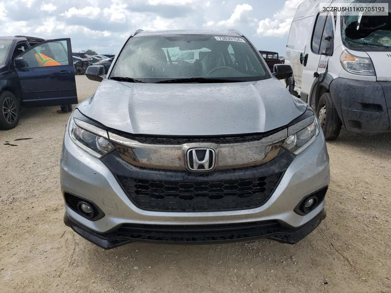 2019 Honda Hr-V Sport VIN: 3CZRU5H11KG705193 Lot: 73839154