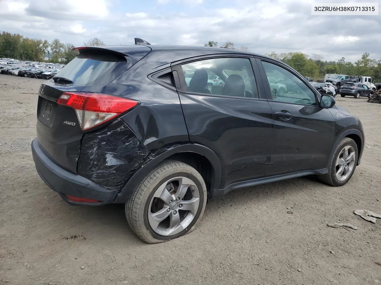 2019 Honda Hr-V Lx VIN: 3CZRU6H38KG713315 Lot: 73998854