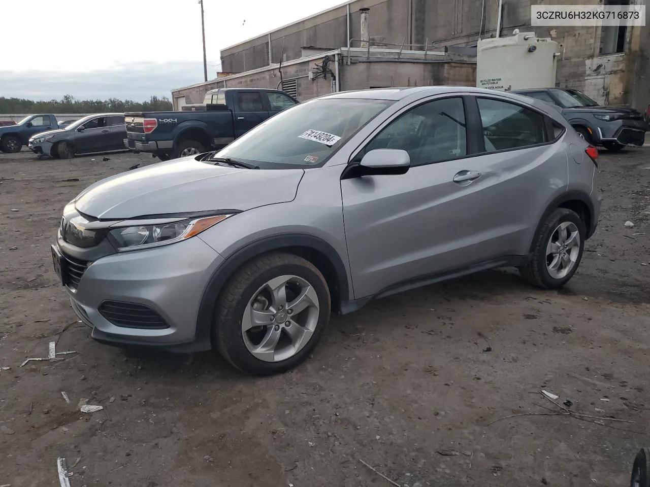 2019 Honda Hr-V Lx VIN: 3CZRU6H32KG716873 Lot: 74149204