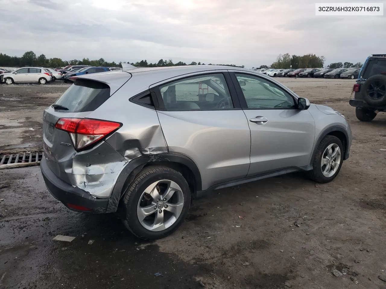 2019 Honda Hr-V Lx VIN: 3CZRU6H32KG716873 Lot: 74149204