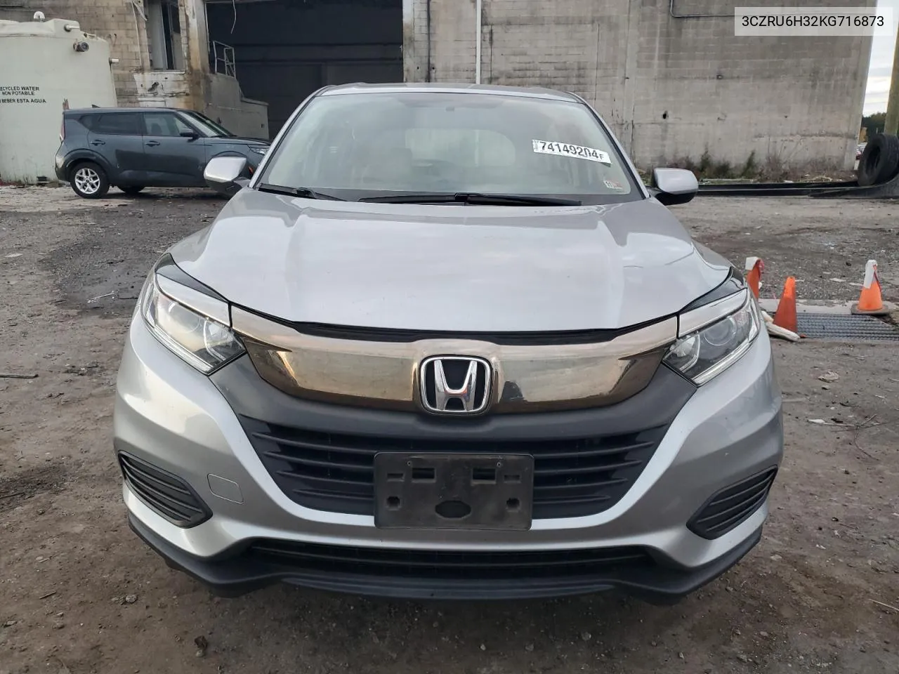 2019 Honda Hr-V Lx VIN: 3CZRU6H32KG716873 Lot: 74149204