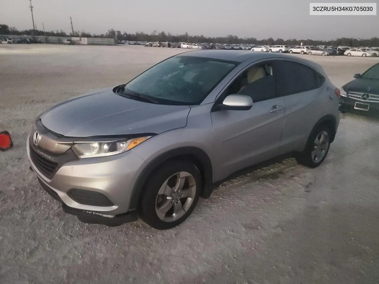 2019 Honda Hr-V Lx VIN: 3CZRU5H34KG705030 Lot: 74194894