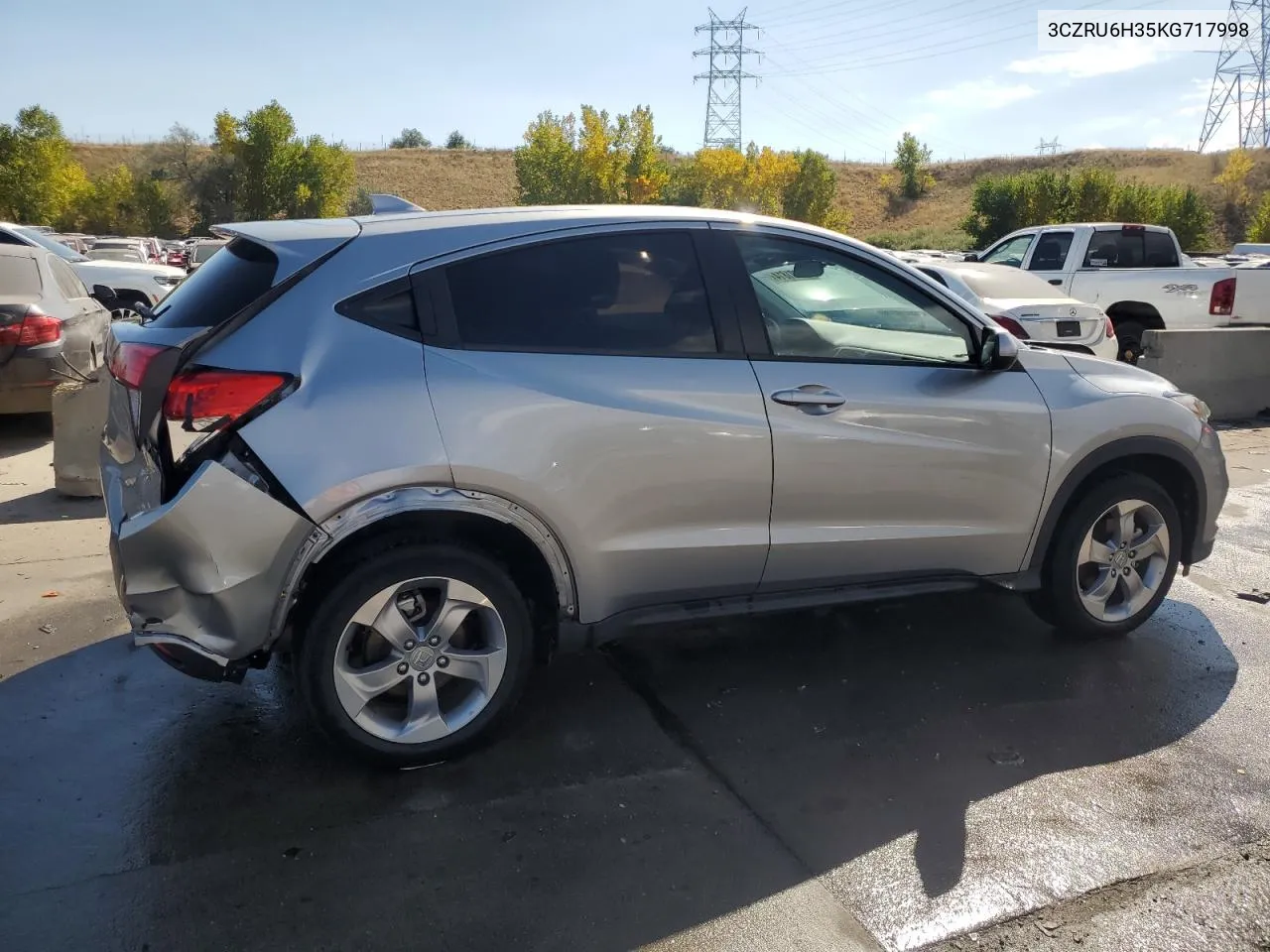 2019 Honda Hr-V Lx VIN: 3CZRU6H35KG717998 Lot: 74491814