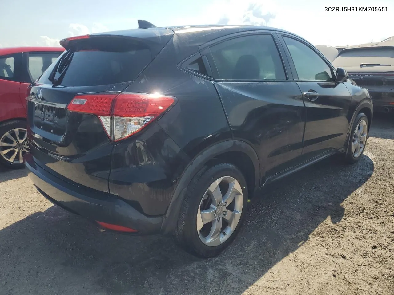 2019 Honda Hr-V Lx VIN: 3CZRU5H31KM705651 Lot: 74497794