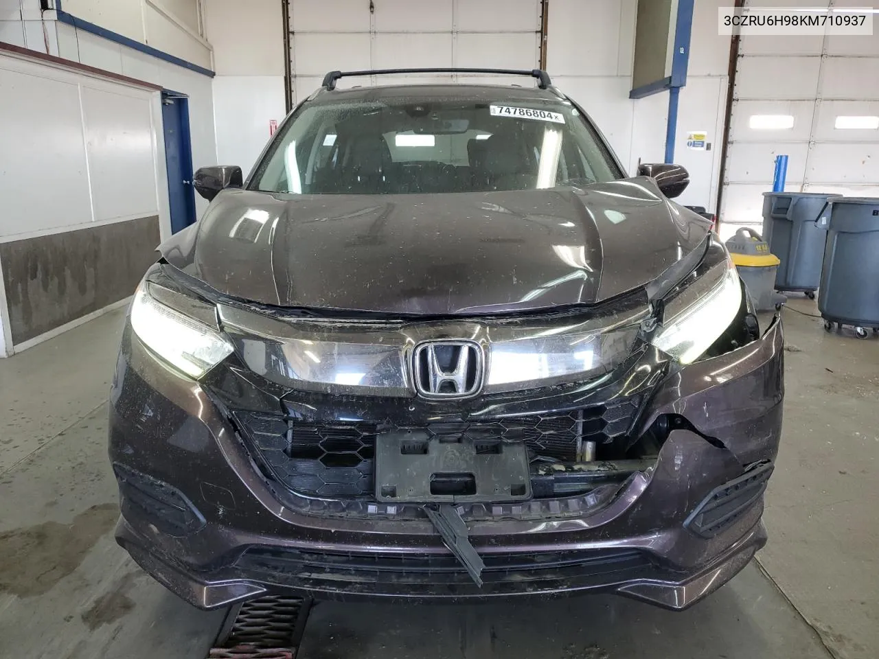 2019 Honda Hr-V Touring VIN: 3CZRU6H98KM710937 Lot: 74786804