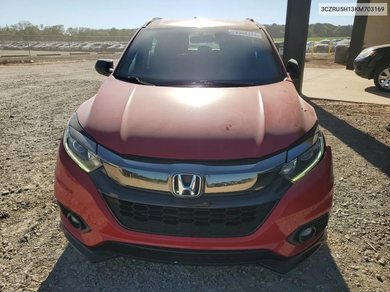 2019 Honda Hr-V Sport VIN: 3CZRU5H13KM703169 Lot: 74944314