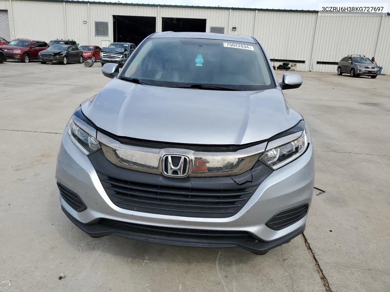 2019 Honda Hr-V Lx VIN: 3CZRU6H38KG727697 Lot: 75022834