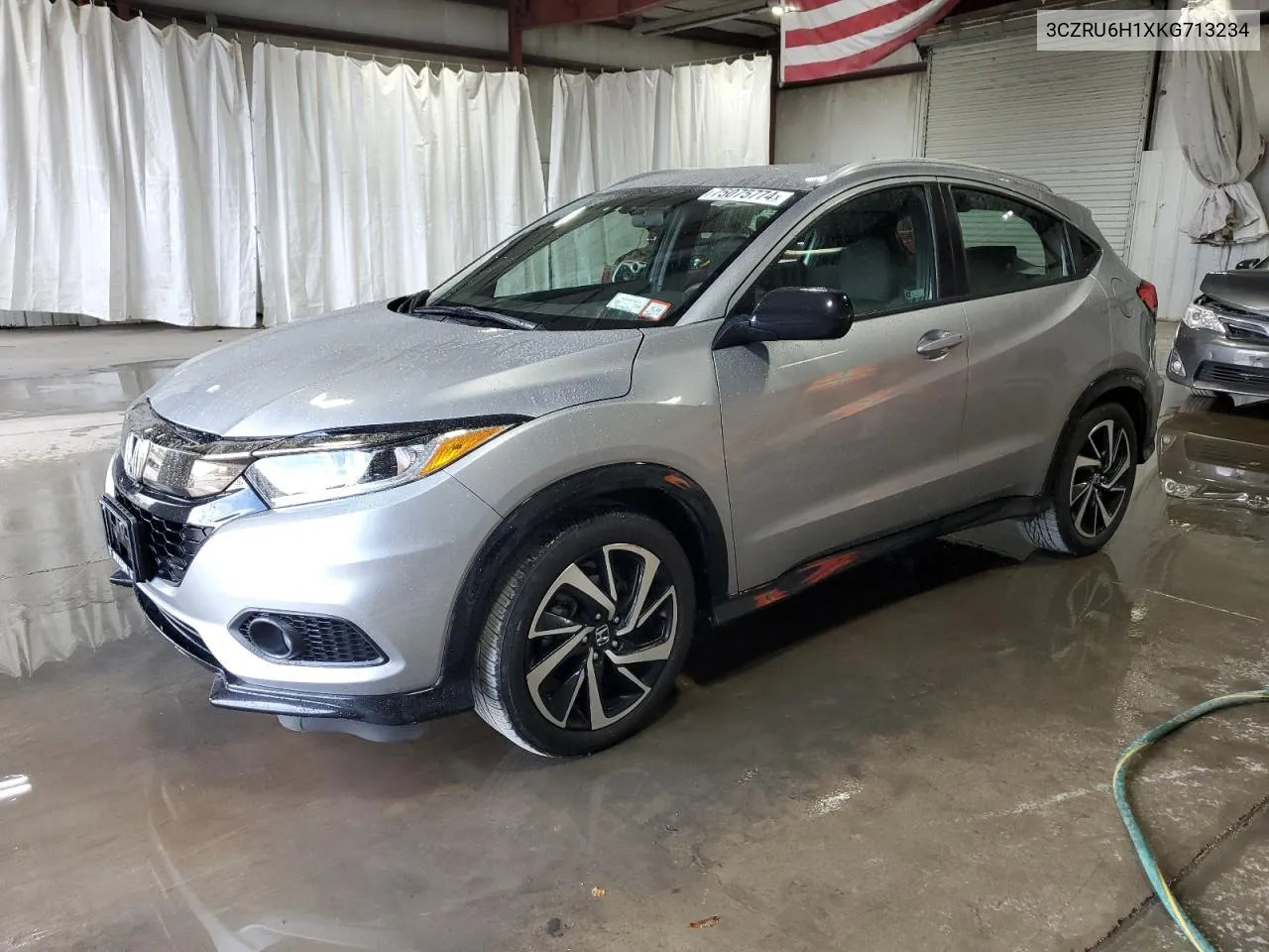 2019 Honda Hr-V Sport VIN: 3CZRU6H1XKG713234 Lot: 75075774