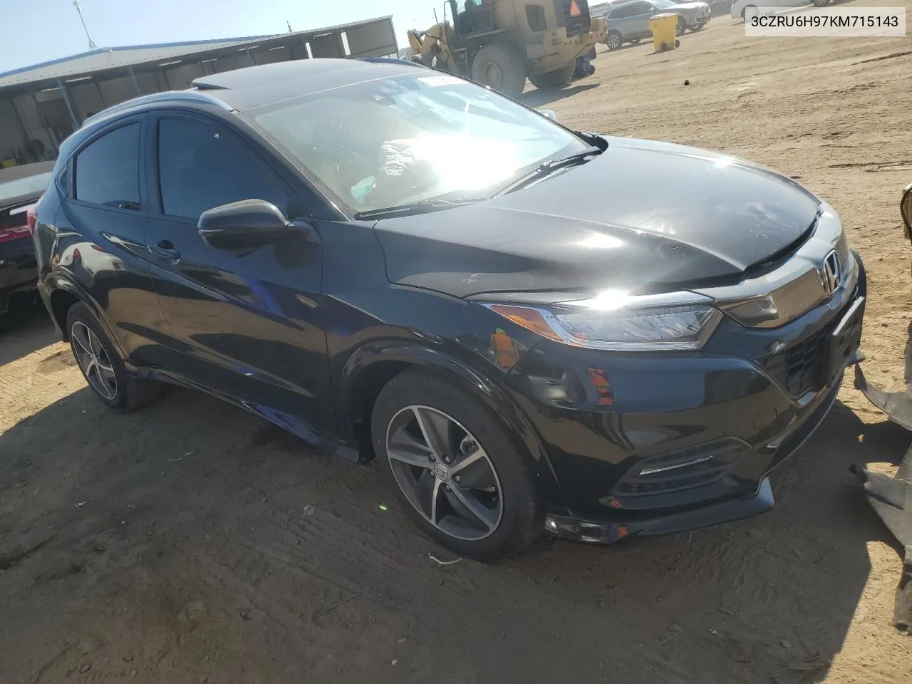 2019 Honda Hr-V Touring VIN: 3CZRU6H97KM715143 Lot: 75138954