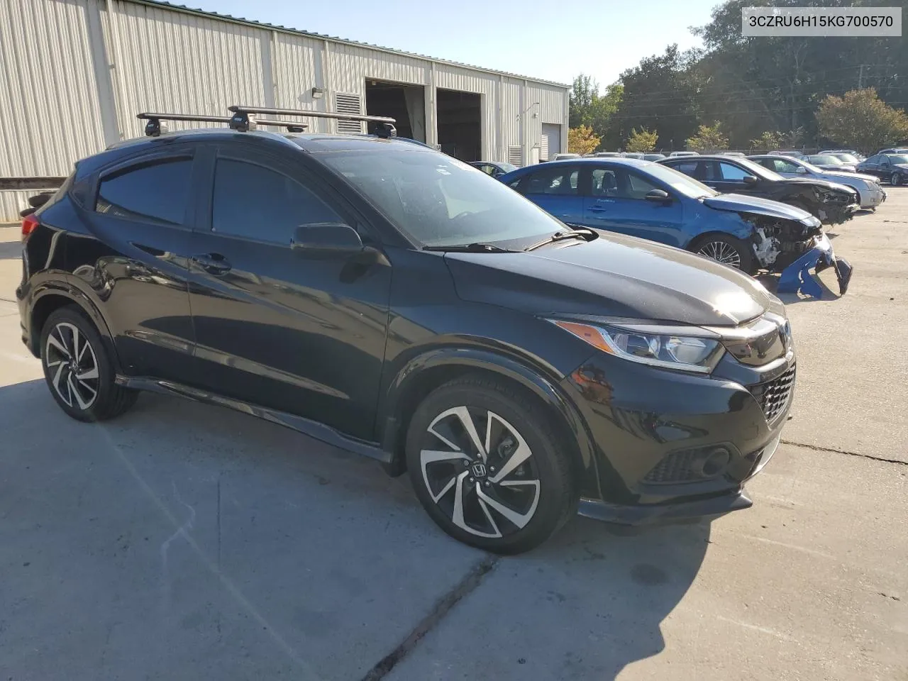 2019 Honda Hr-V Sport VIN: 3CZRU6H15KG700570 Lot: 75325454