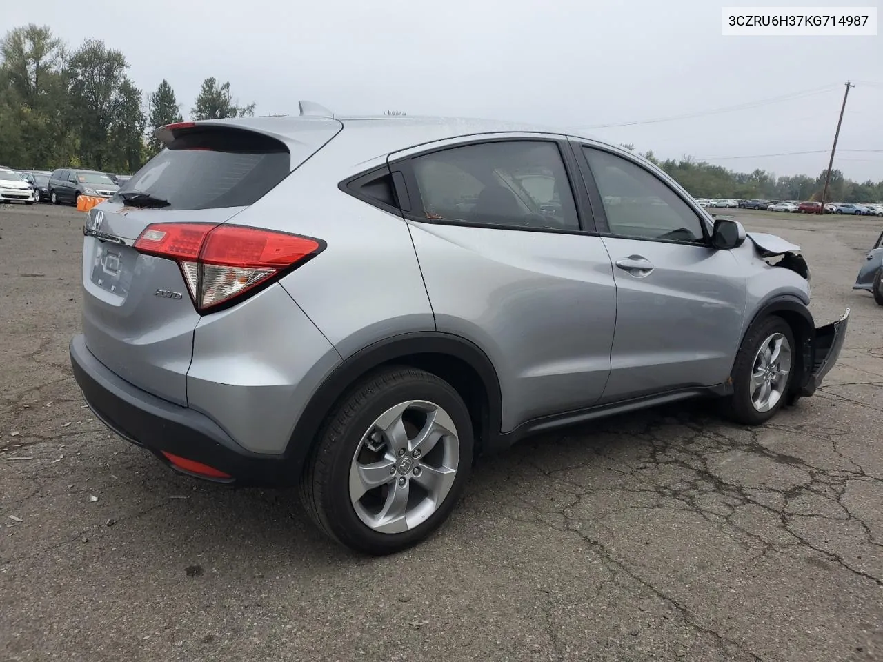 2019 Honda Hr-V Lx VIN: 3CZRU6H37KG714987 Lot: 76631494