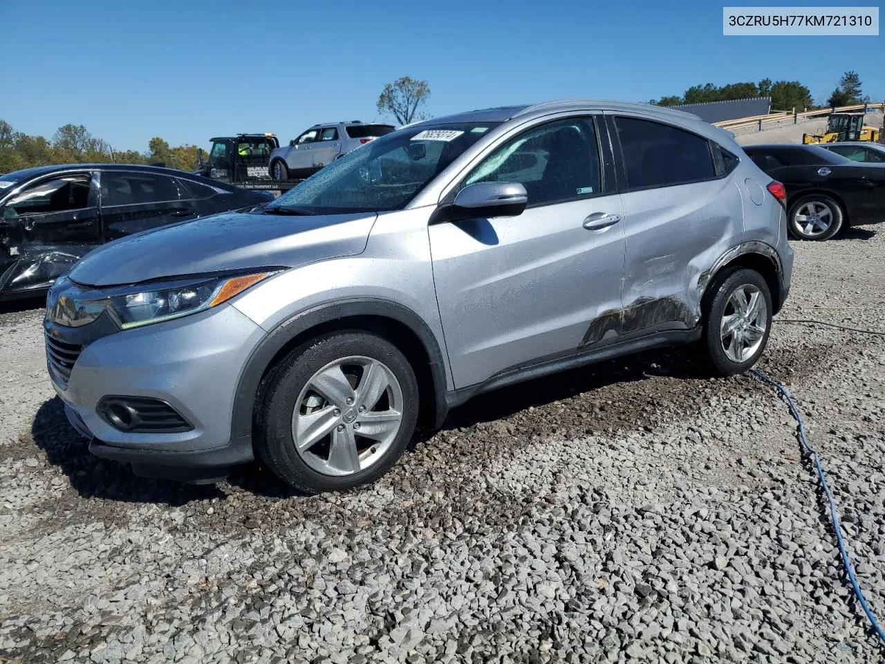 2019 Honda Hr-V Exl VIN: 3CZRU5H77KM721310 Lot: 76829374