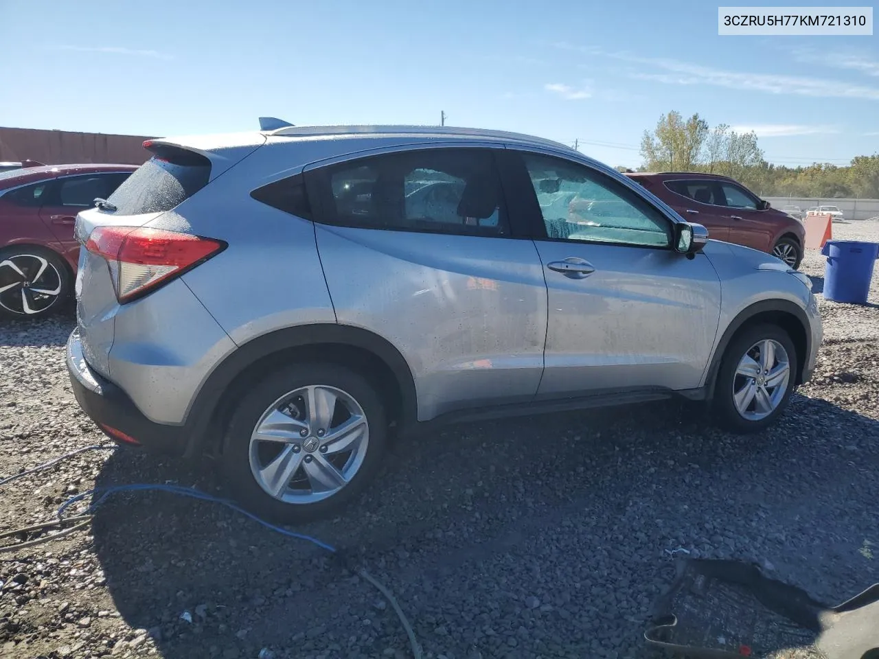 2019 Honda Hr-V Exl VIN: 3CZRU5H77KM721310 Lot: 76829374