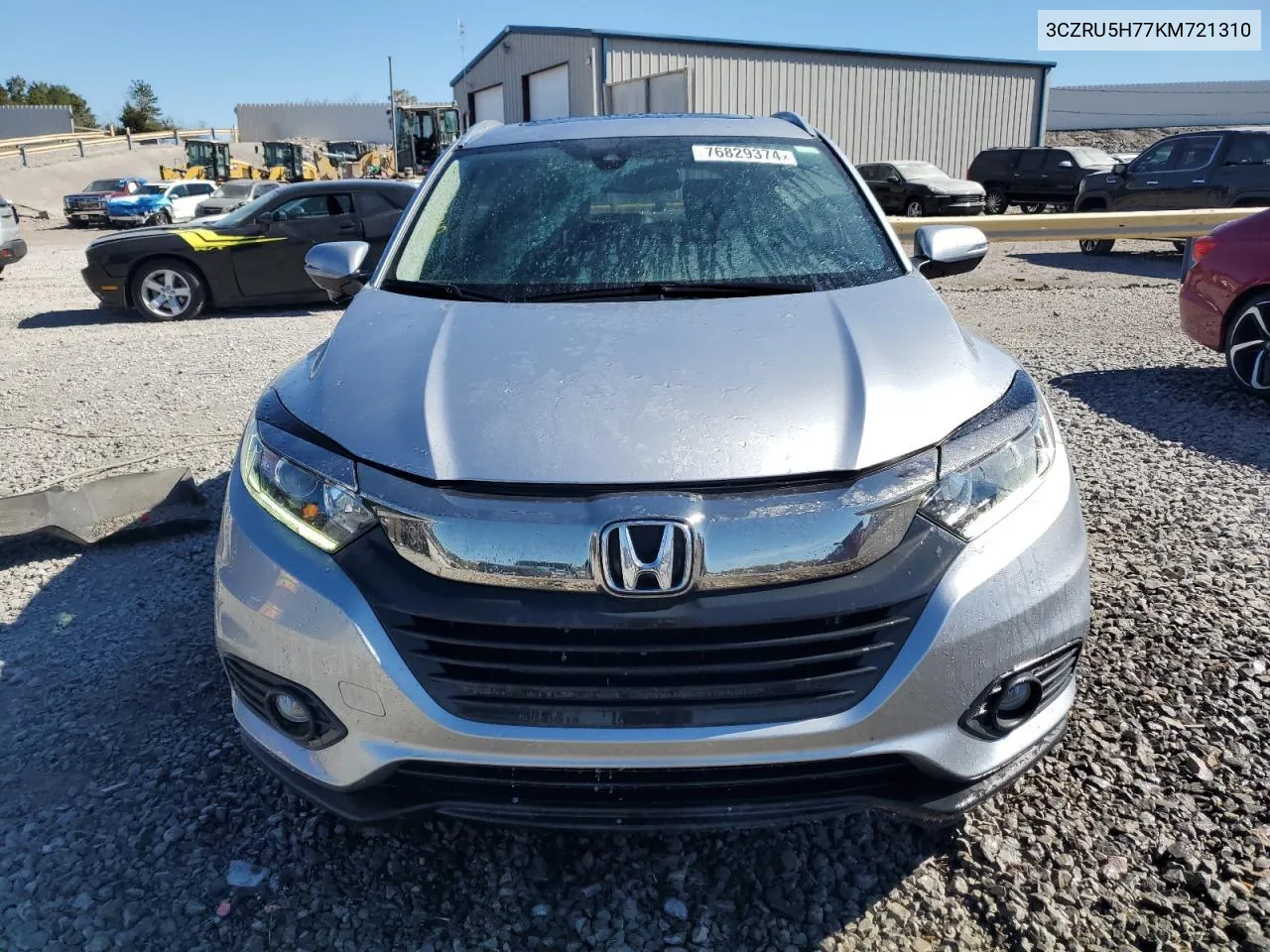 2019 Honda Hr-V Exl VIN: 3CZRU5H77KM721310 Lot: 76829374