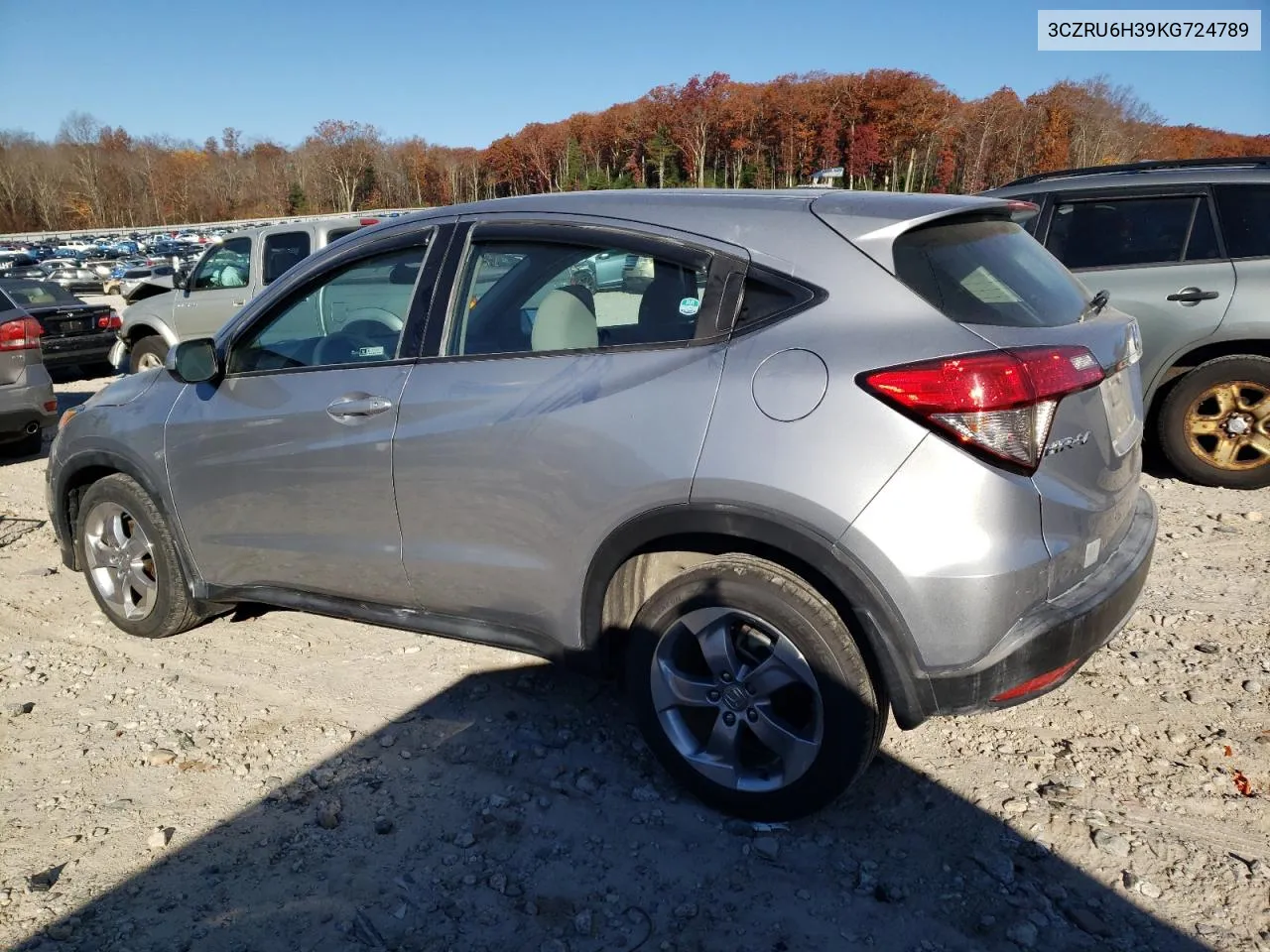 3CZRU6H39KG724789 2019 Honda Hr-V Lx