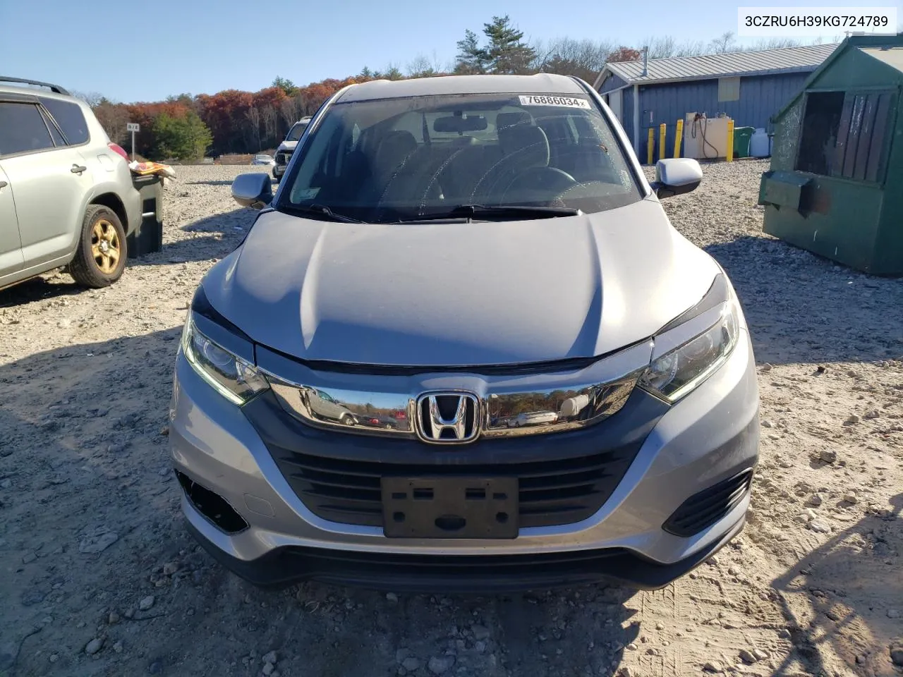 3CZRU6H39KG724789 2019 Honda Hr-V Lx