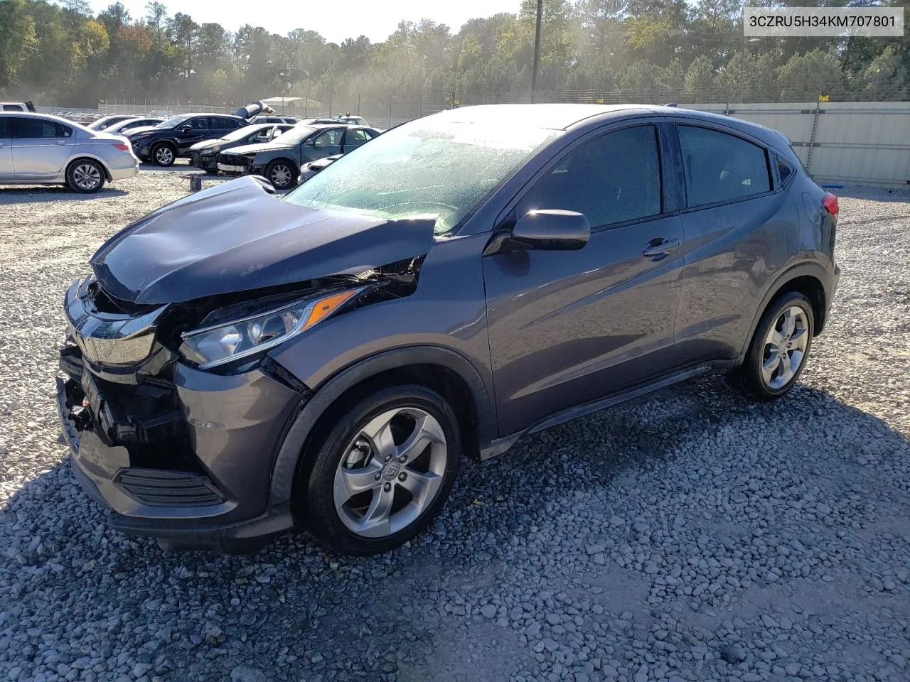 3CZRU5H34KM707801 2019 Honda Hr-V Lx