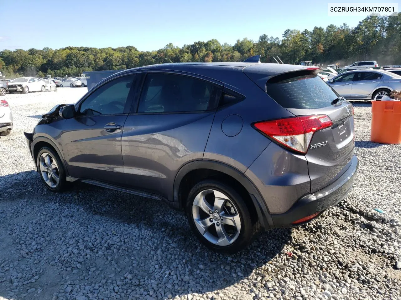 3CZRU5H34KM707801 2019 Honda Hr-V Lx