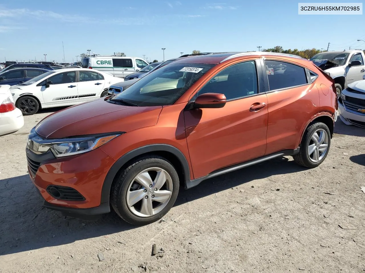 3CZRU6H55KM702985 2019 Honda Hr-V Ex