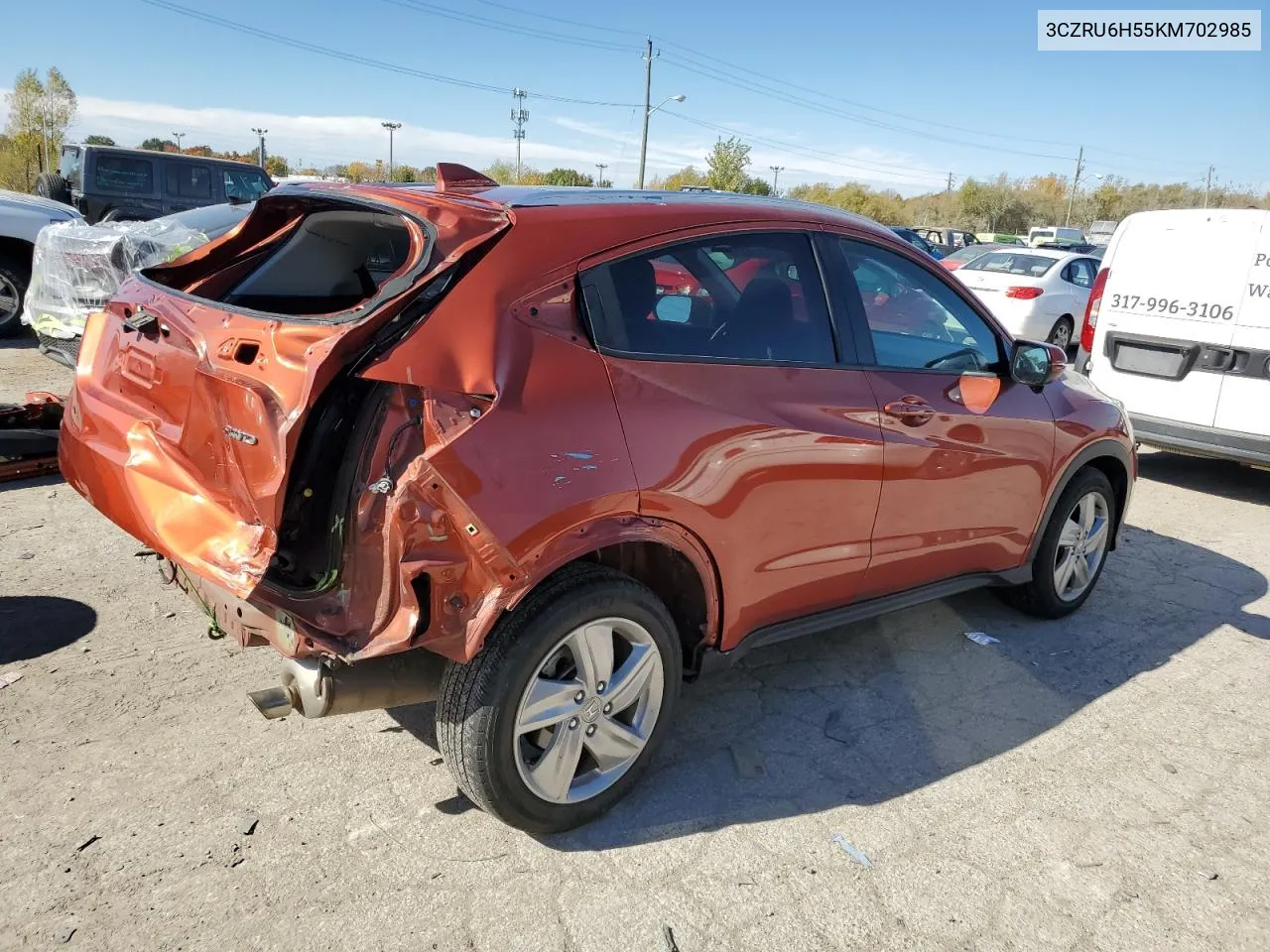 3CZRU6H55KM702985 2019 Honda Hr-V Ex