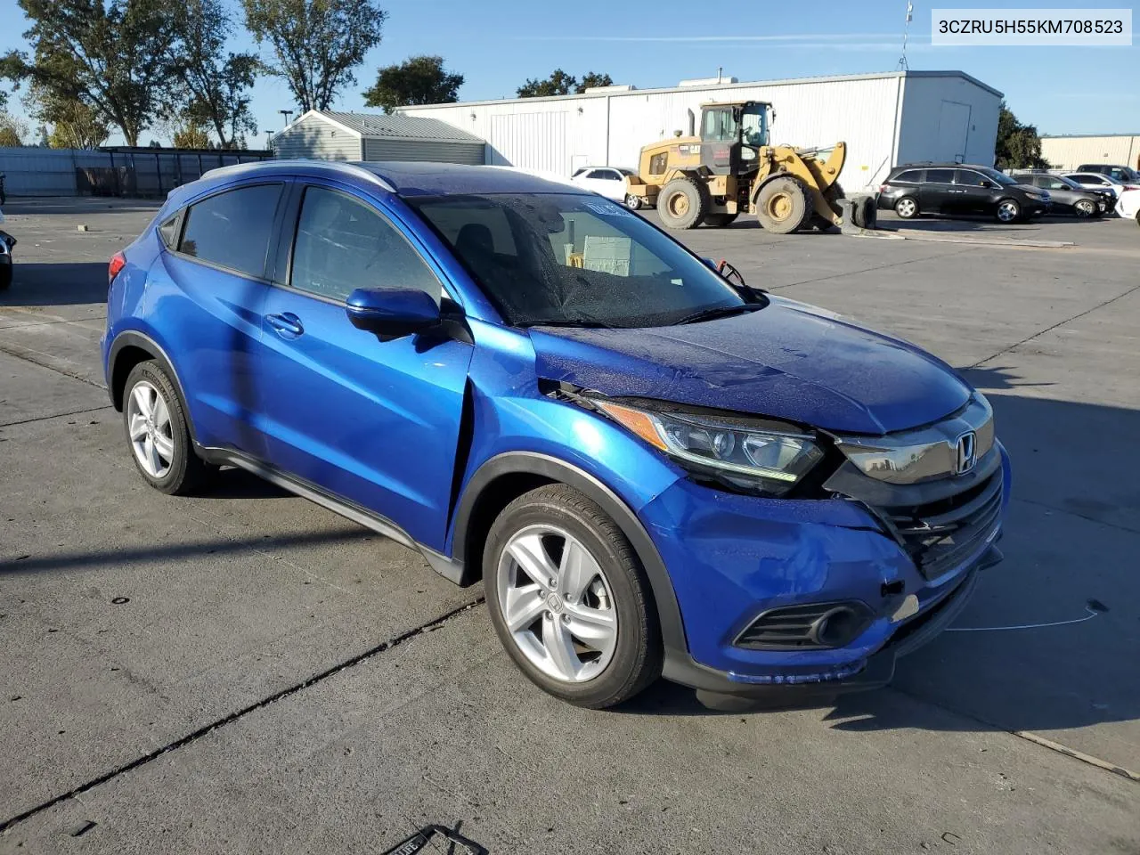 2019 Honda Hr-V Ex VIN: 3CZRU5H55KM708523 Lot: 77361304