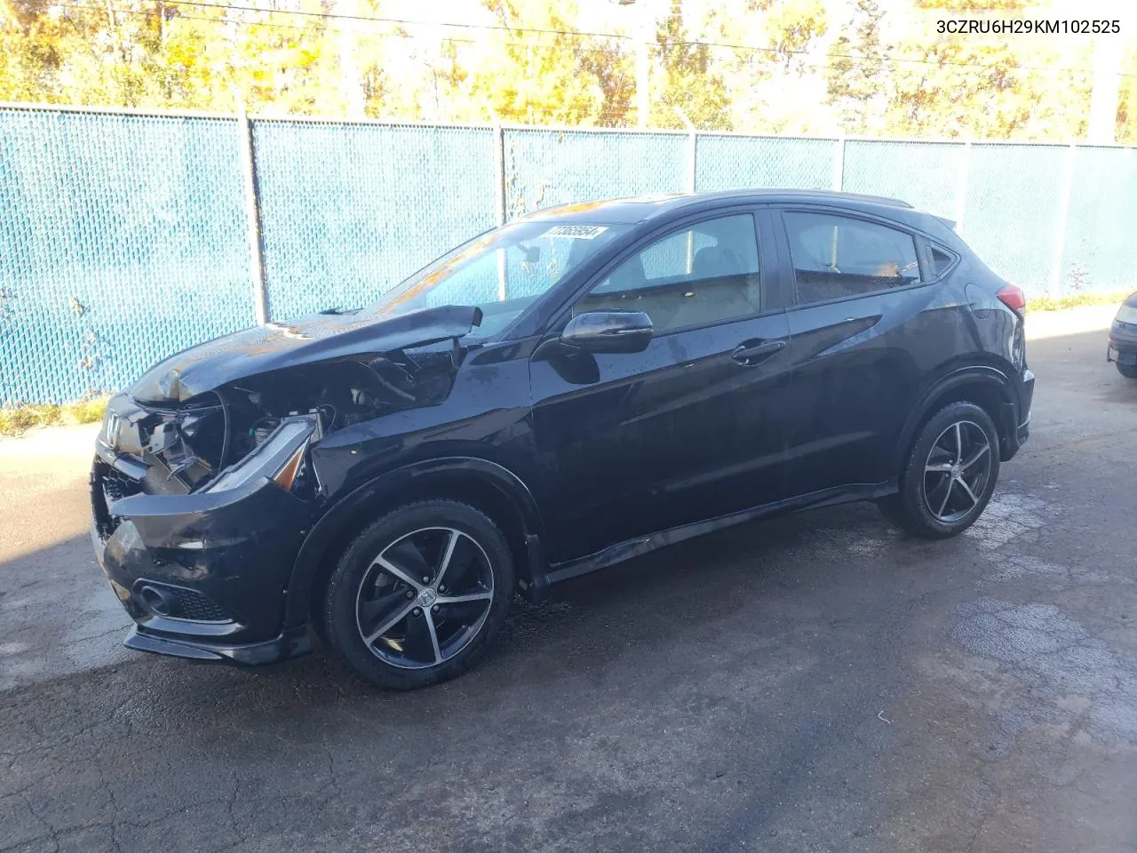 2019 Honda Hr-V Sport VIN: 3CZRU6H29KM102525 Lot: 77365954