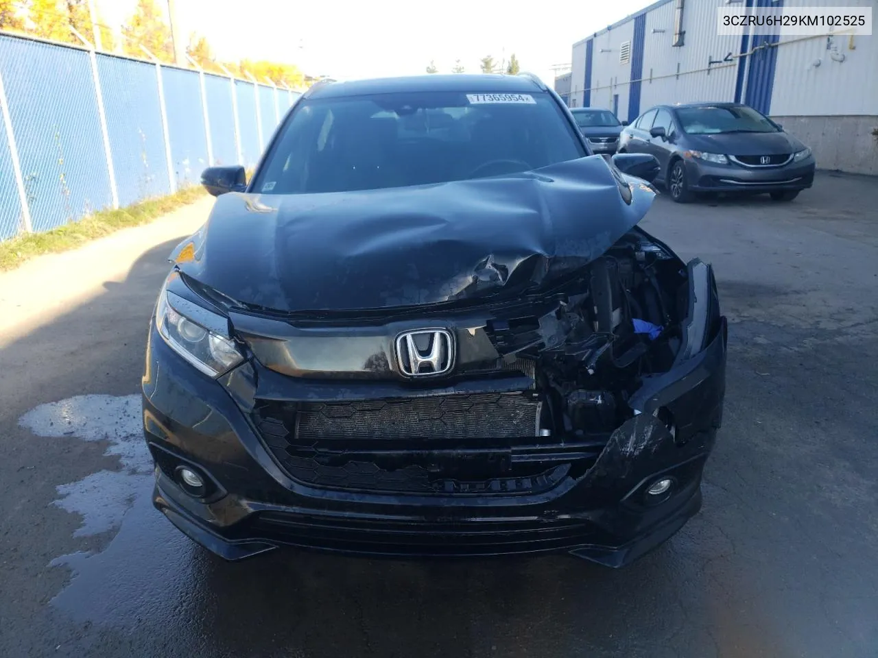 2019 Honda Hr-V Sport VIN: 3CZRU6H29KM102525 Lot: 77365954