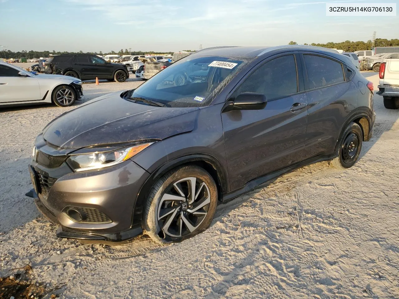 2019 Honda Hr-V Sport VIN: 3CZRU5H14KG706130 Lot: 77400454