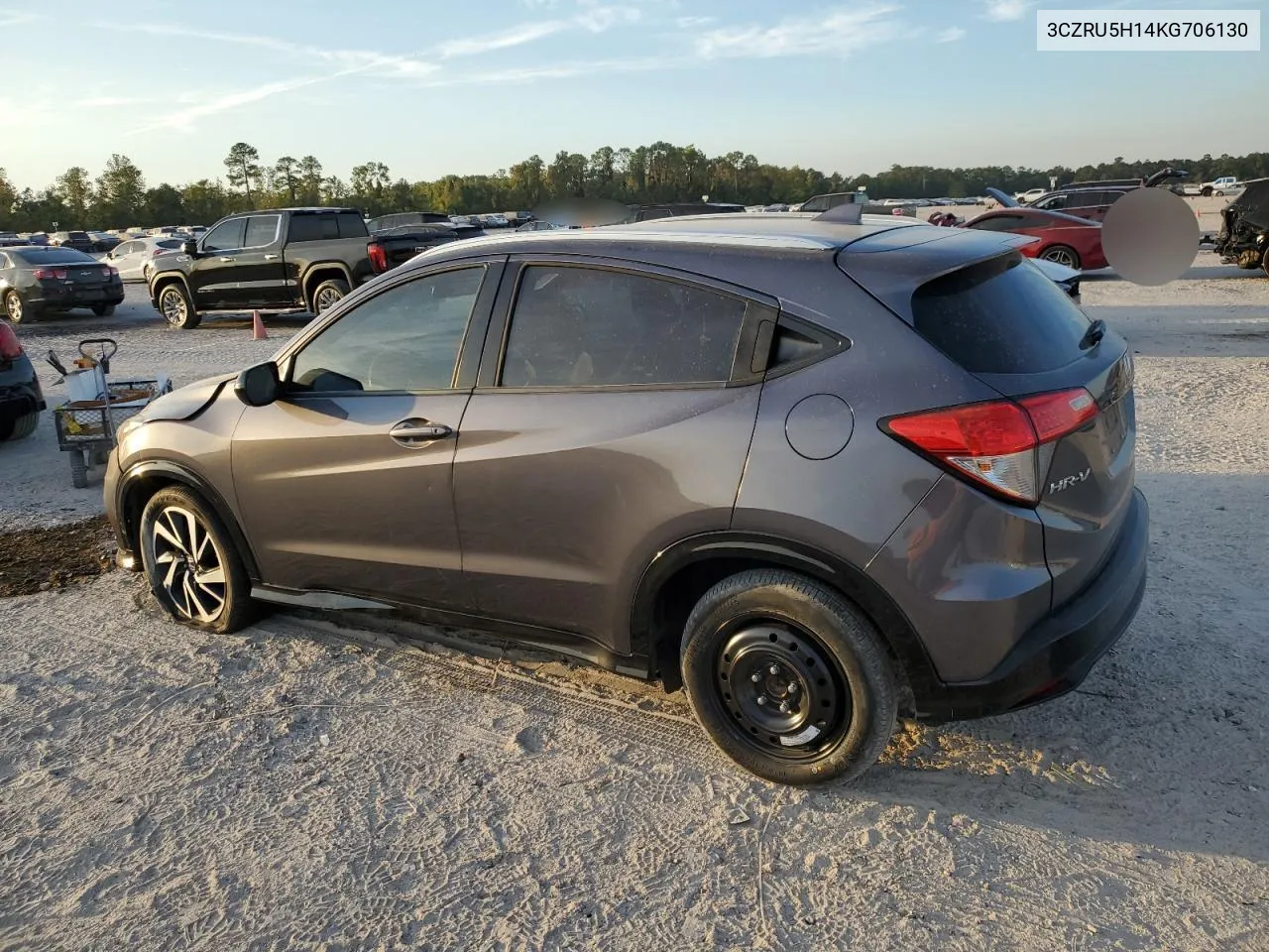 2019 Honda Hr-V Sport VIN: 3CZRU5H14KG706130 Lot: 77400454