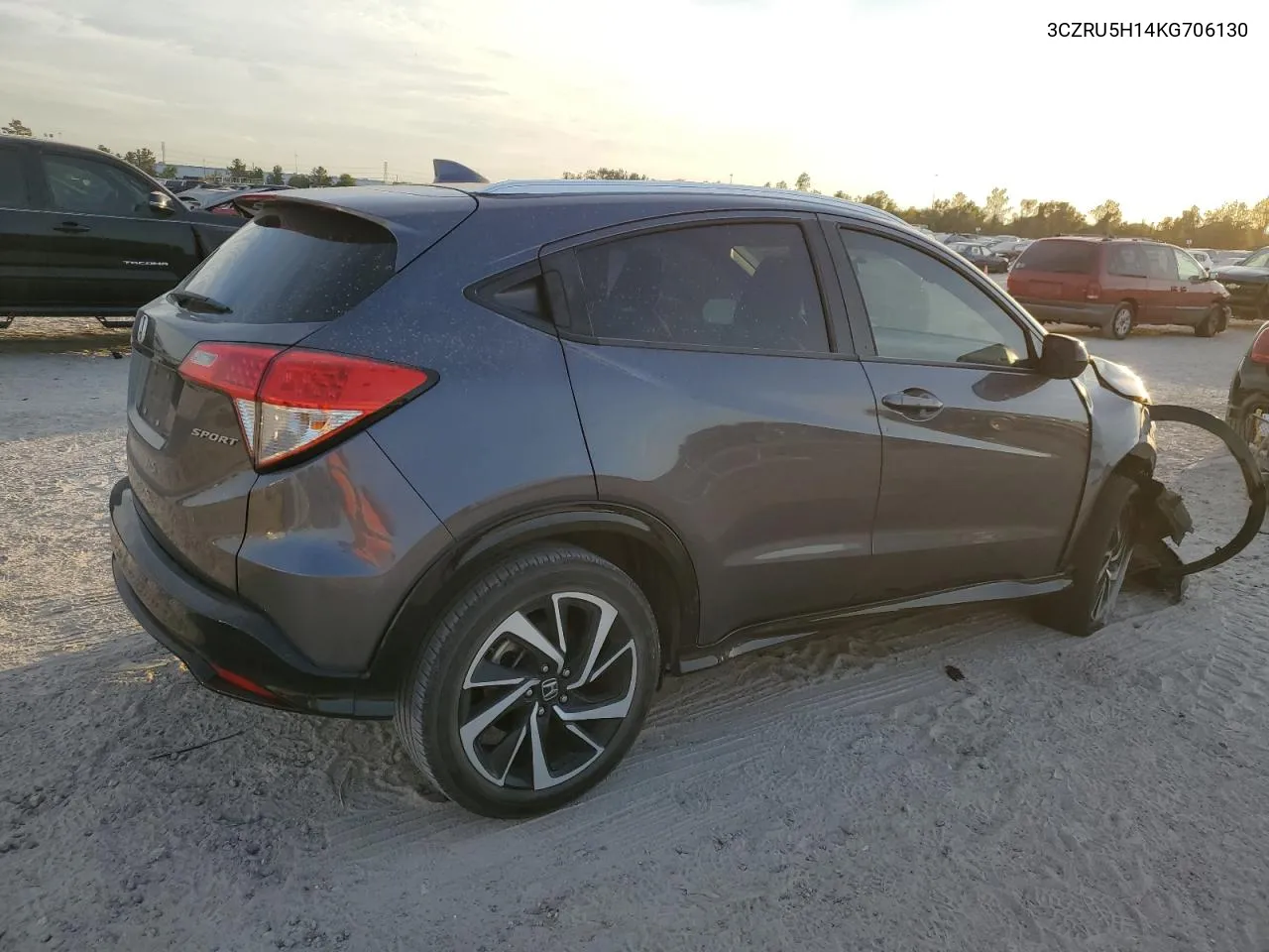 2019 Honda Hr-V Sport VIN: 3CZRU5H14KG706130 Lot: 77400454