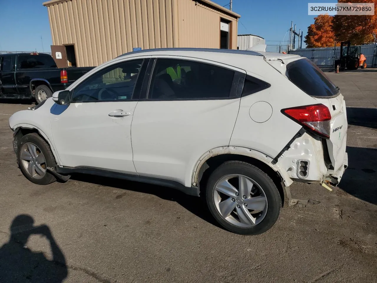 2019 Honda Hr-V Ex VIN: 3CZRU6H57KM729850 Lot: 77405184