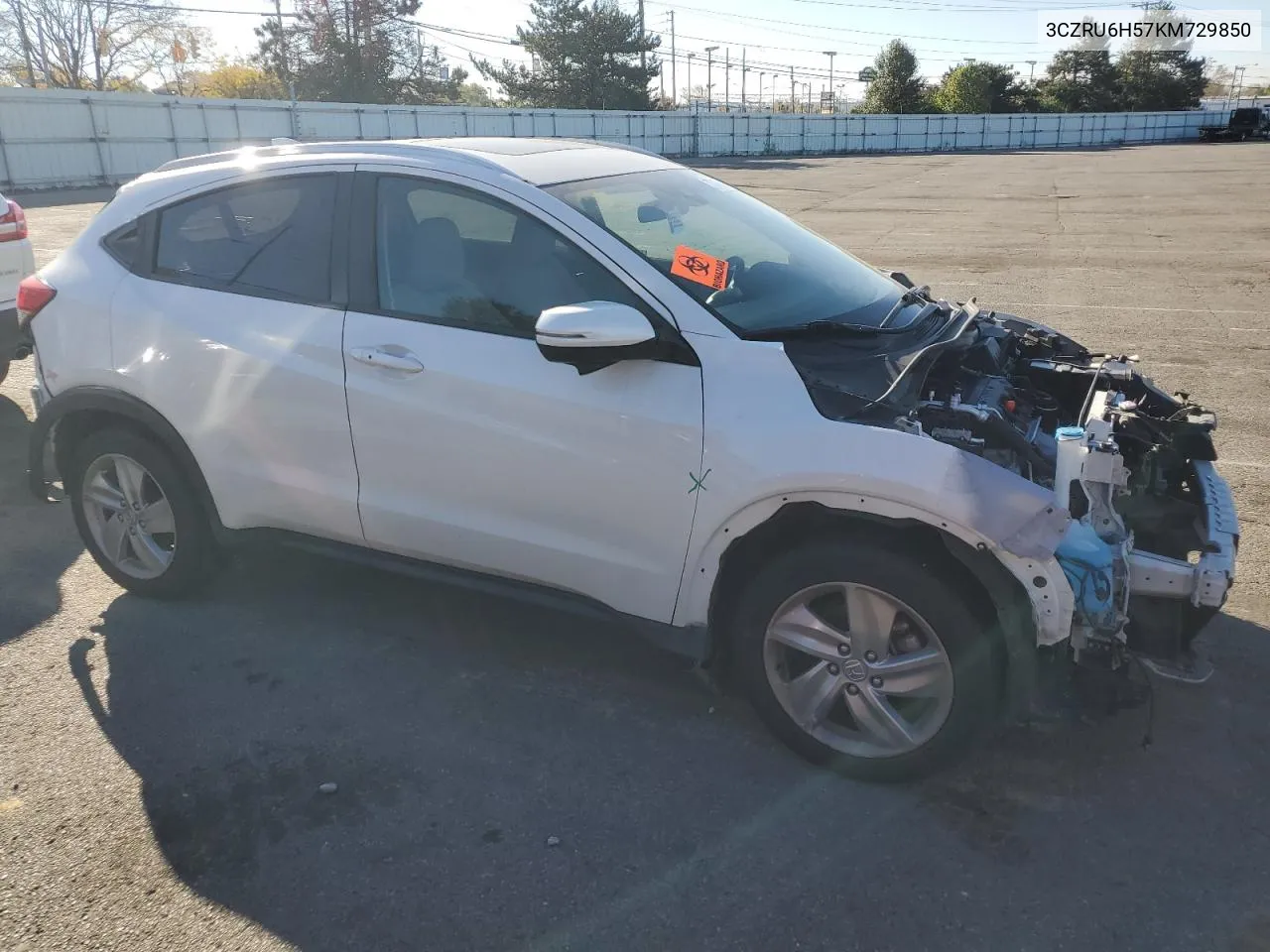 3CZRU6H57KM729850 2019 Honda Hr-V Ex