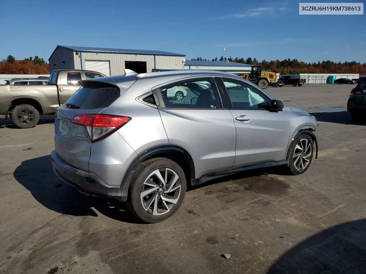 2019 Honda Hr-V Sport VIN: 3CZRU6H19KM738613 Lot: 77411084