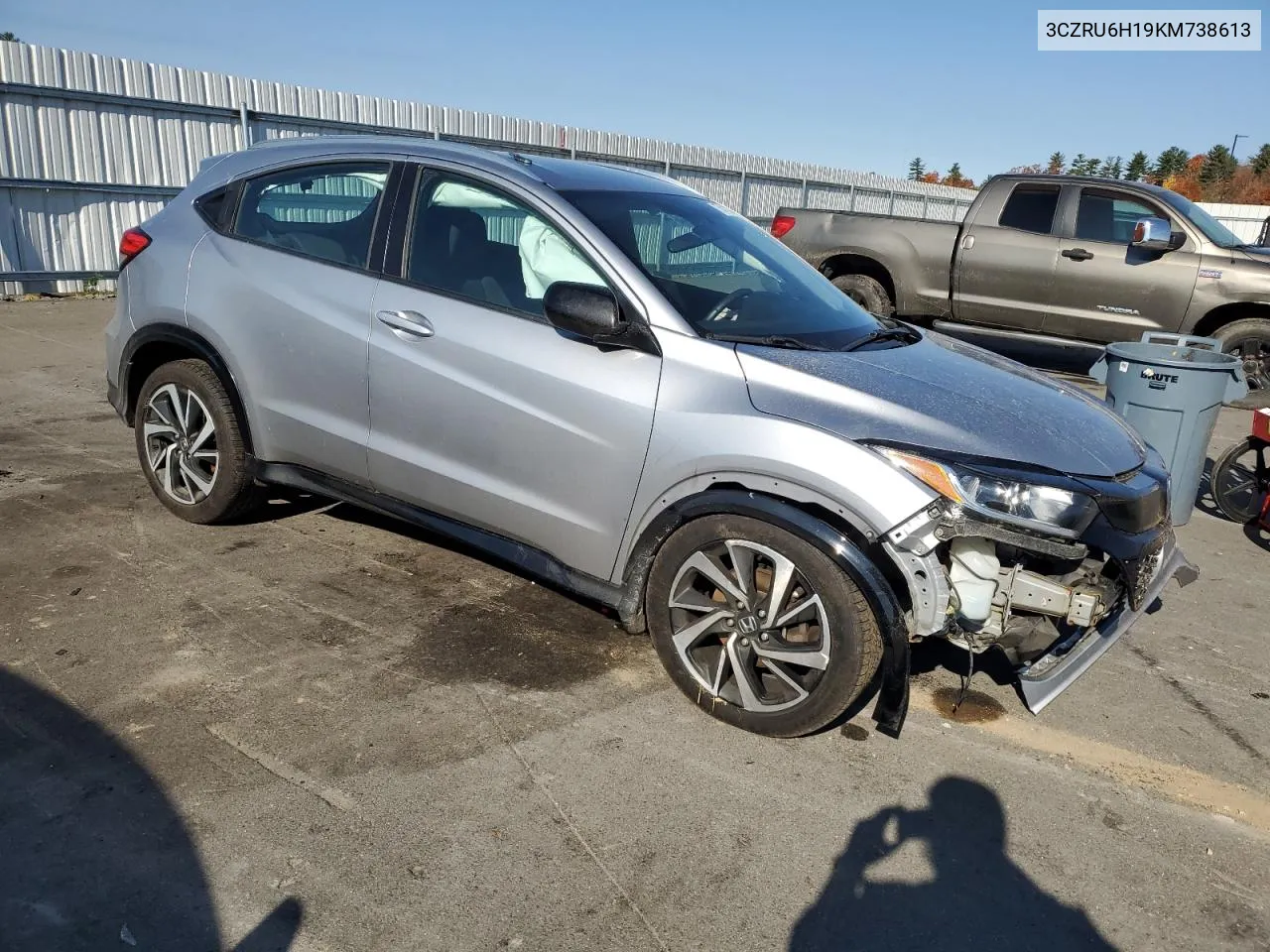 2019 Honda Hr-V Sport VIN: 3CZRU6H19KM738613 Lot: 77411084