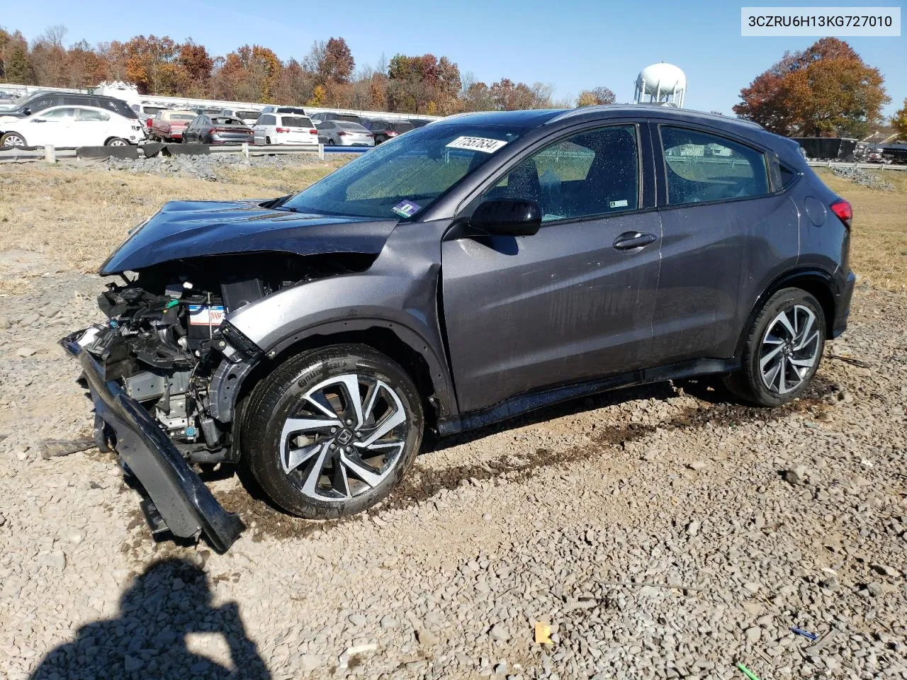 3CZRU6H13KG727010 2019 Honda Hr-V Sport