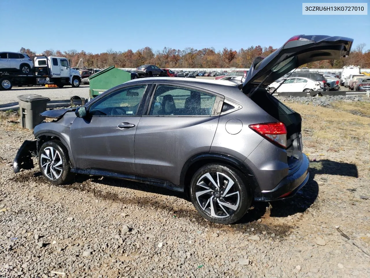 2019 Honda Hr-V Sport VIN: 3CZRU6H13KG727010 Lot: 77557634