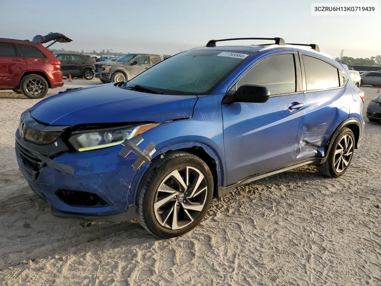 2019 Honda Hr-V Sport VIN: 3CZRU6H13KG719439 Lot: 77765584