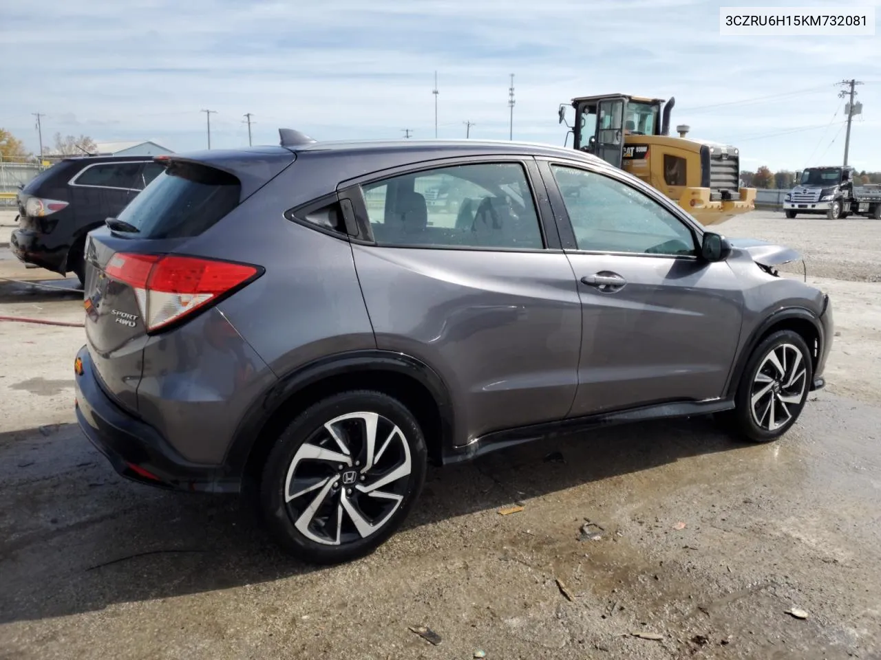 2019 Honda Hr-V Sport VIN: 3CZRU6H15KM732081 Lot: 77796774