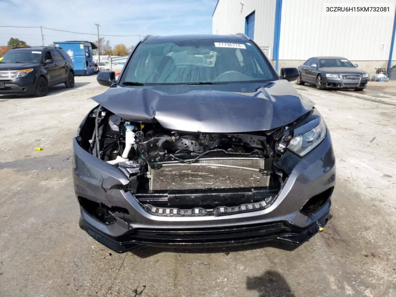 2019 Honda Hr-V Sport VIN: 3CZRU6H15KM732081 Lot: 77796774